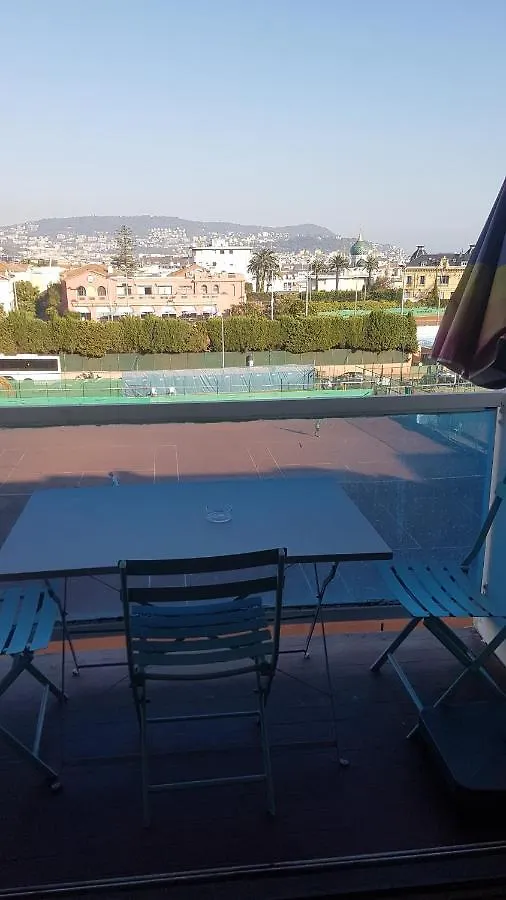 Appartement Studio 3 personnes jolie vue à Nice